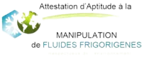 Manipulation de fluides frigorigènes